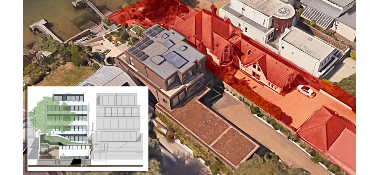 Two wealthy neighbors are in a dispute over who can build the tallest house on their street.