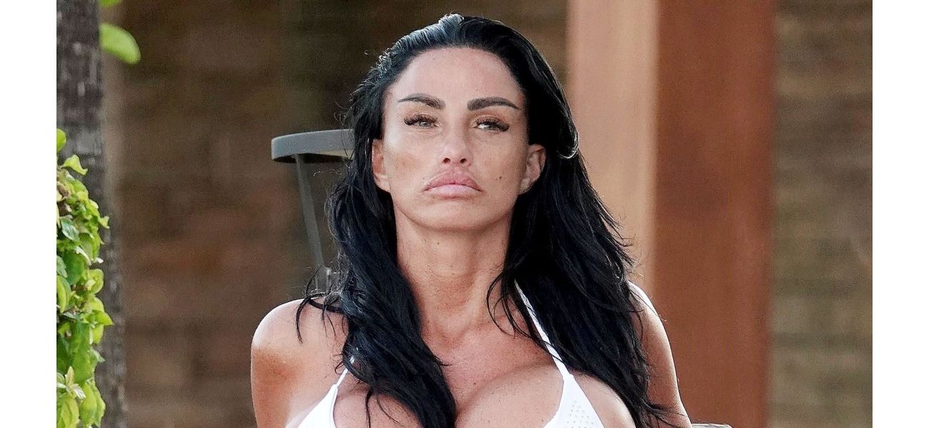 Katie Price reveals latest injury during lavish vacation in Cyprus.