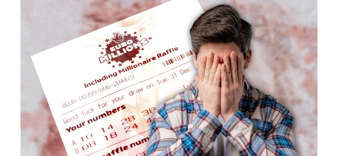 Someone in the UK unknowingly won and lost £1,000,000 on EuroMillions.