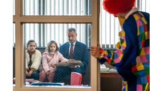 People are crying while watching a movie on Netflix that is supposed to be a comedy.