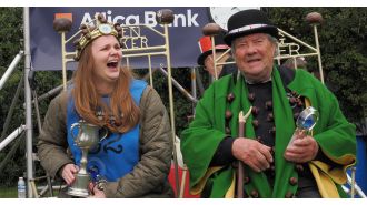 American wins global conker championship despite only discovering the game a few months ago.