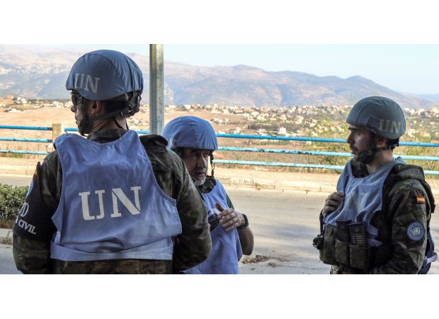 What is the purpose of UN peacekeepers in Lebanon?