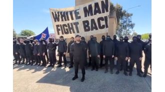 Be cautious of growing danger that resulted in 'horrifying display' of neo-Nazi demonstration.