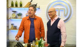 The wife of John Torode shares that Gregg Wallace frequently told rude jokes to the MasterChef crew.