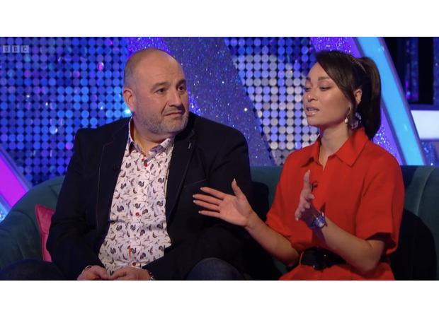 Katya Jones promises to stand by Wynne Evans, who she believes has been unfairly misrepresented and misunderstood.