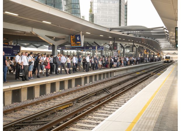 London Bridge station will have train delays throughout the morning, causing travel disruptions.