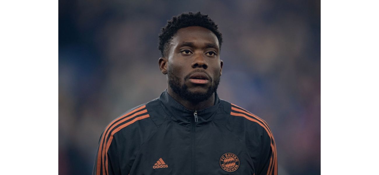 Man Utd plans to make an offer for three Bayern Munich players, including Alphonso Davies.
