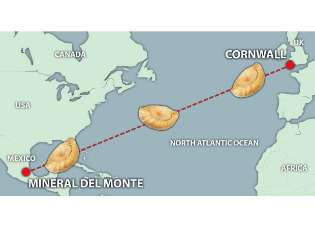 A town outside of Cornwall consumes the most Cornish pasties globally.