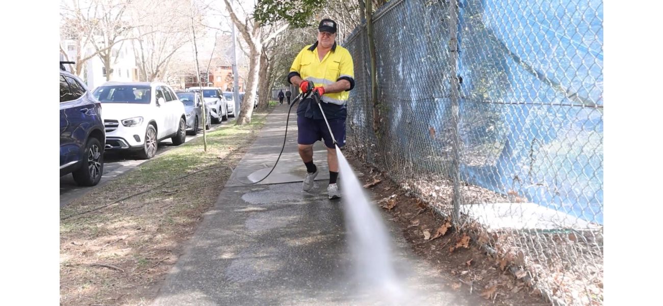 Prevent life-saving street cleaning devices in Sydney from using water.