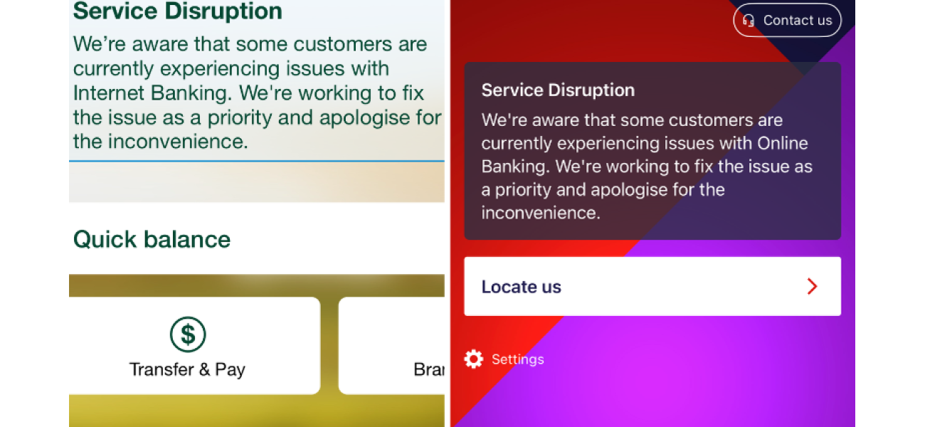 Westpac and St George customers face third day of online banking issues.