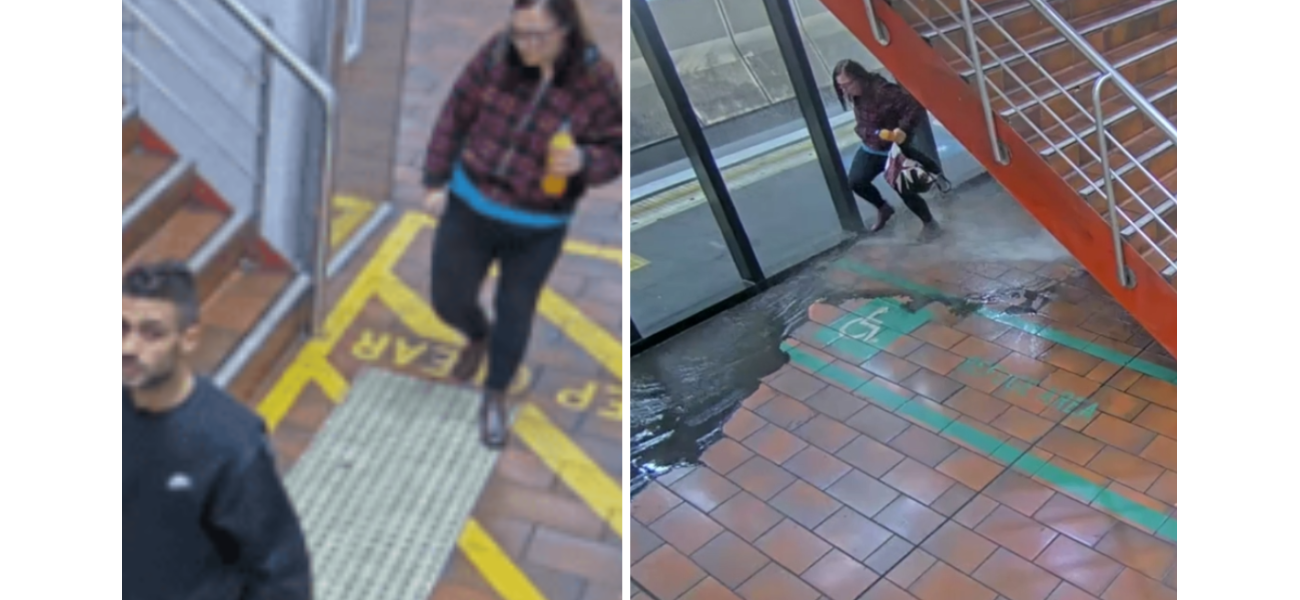 Couples' love causes flooding at busy Melbourne stations.