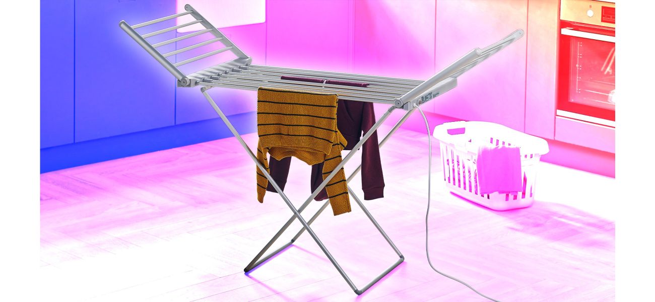 Aldi's popular heated airers are available again, offering an affordable way to dry clothes during the winter months.