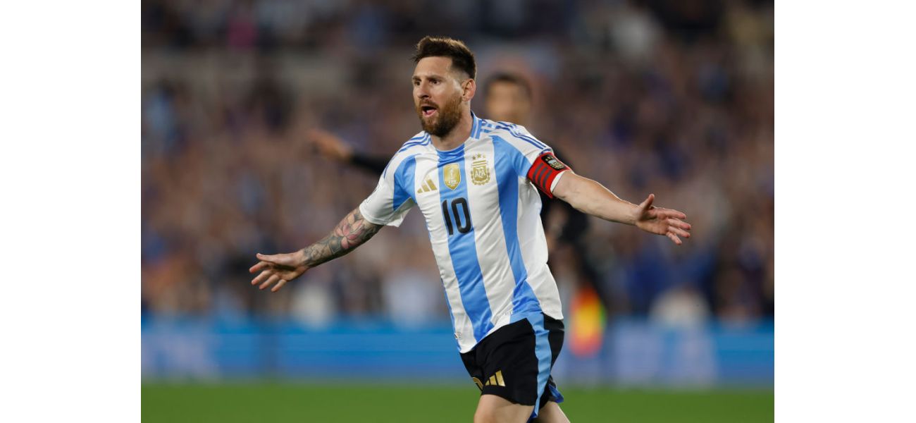 Lionel Messi suggests he may retire after equaling Cristiano Ronaldo's record.