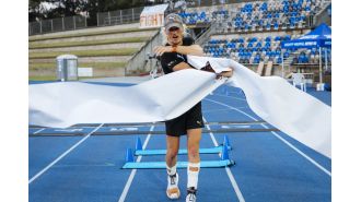 A man named Nedd Brockmann has finished a challenging 1600km run and managed to raise $2.6 million.
