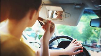 Australian drivers are engaging in dangerous activities like shaving, texting, and streaming while driving.