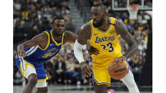 Key points to note from Wiggins' return for Warriors against Lakers in preseason game.