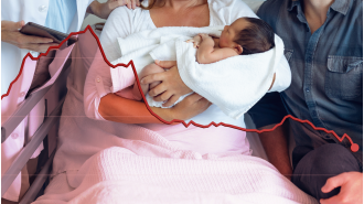 Australia's birth rate drops to lowest level since 2006.