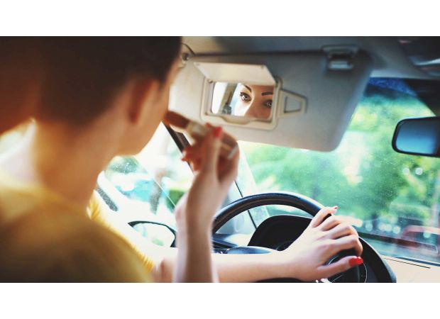 Australian drivers are engaging in dangerous activities like shaving, texting, and streaming while driving.