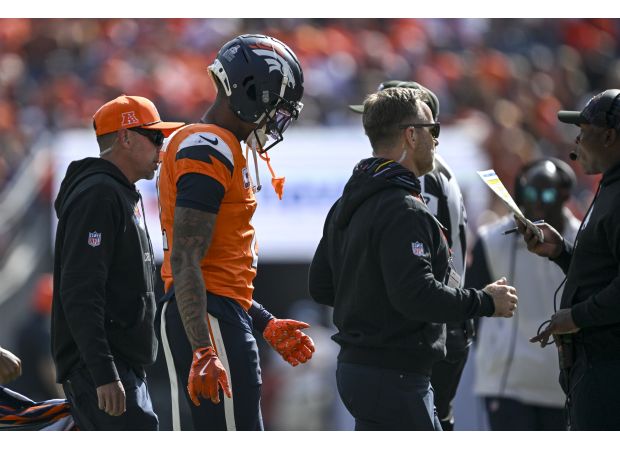 The Broncos are getting ready to face the Saints without key player Pat Surtain II.