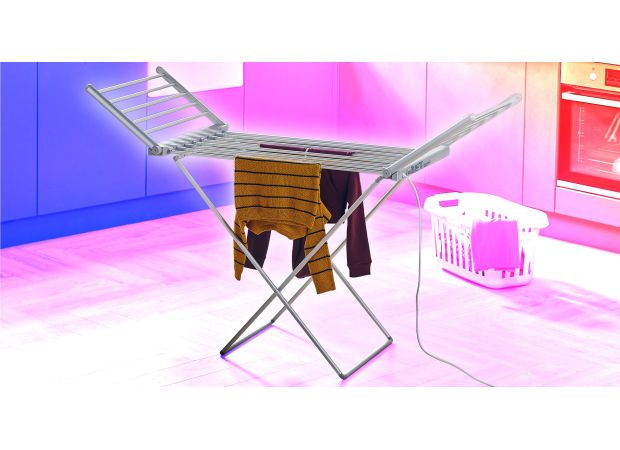 Aldi's popular heated airers are available again, offering an affordable way to dry clothes during the winter months.