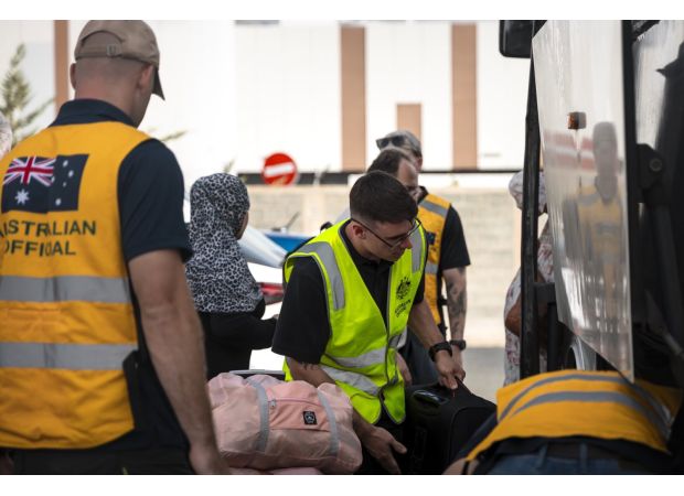 Last flight from Lebanon brings Aussies back home after mercy mission.