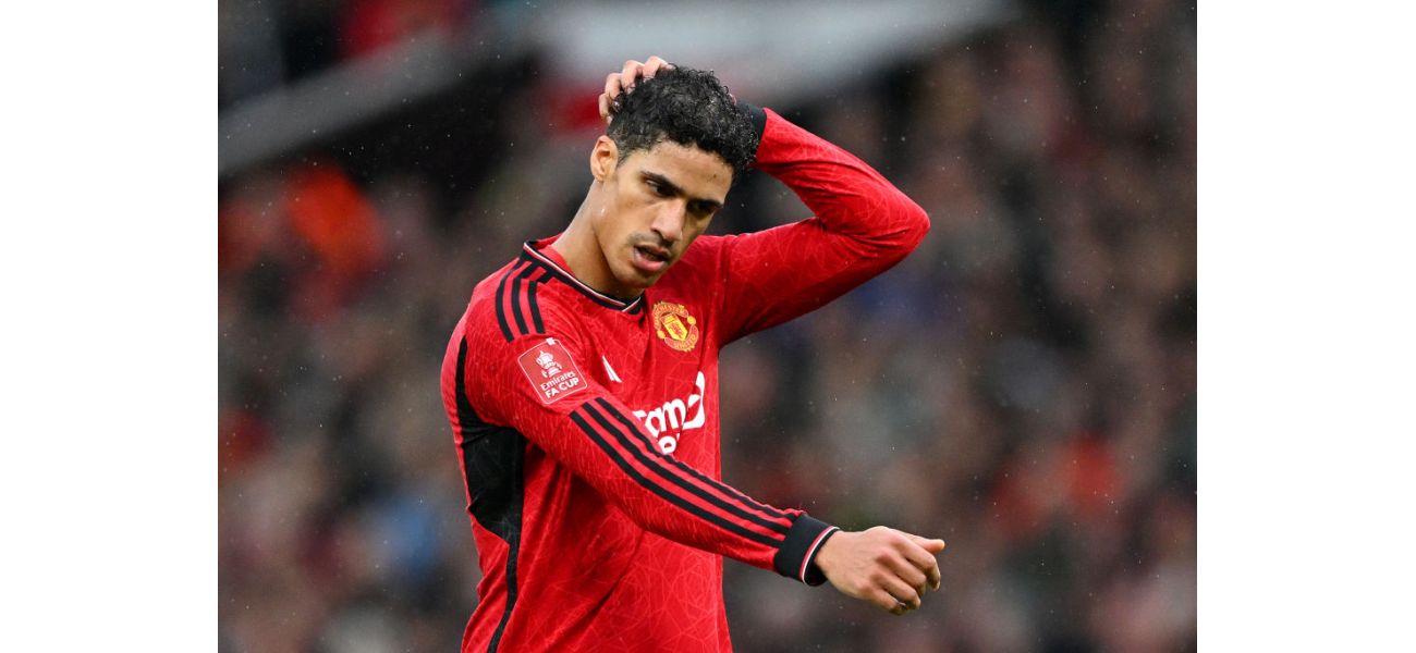 Varane explains reasons for leaving Man Utd.