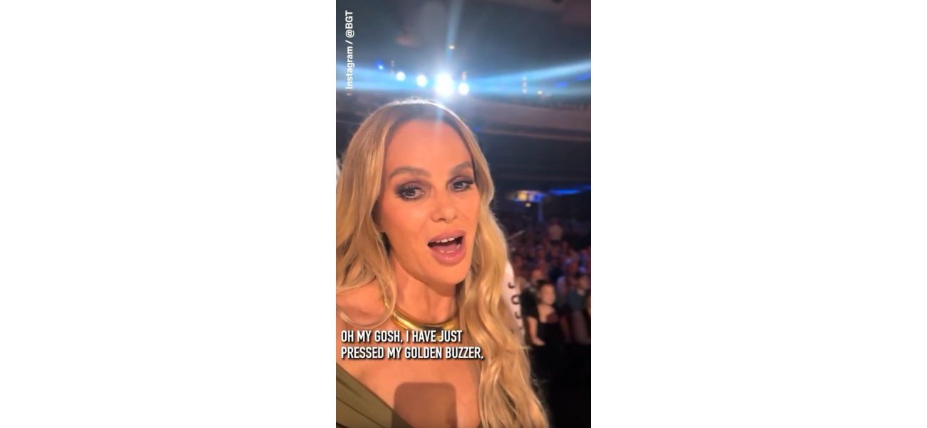 TV judge Amanda Holden reveals truth behind controversial Britain's Got Talent moment.