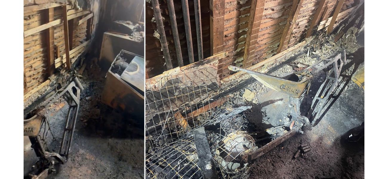 Man dies in apartment fire caused by e-scooter that caught fire, trapping him inside.