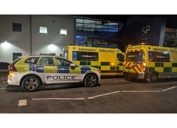 A student passed away due to a health emergency while exercising at the gym.