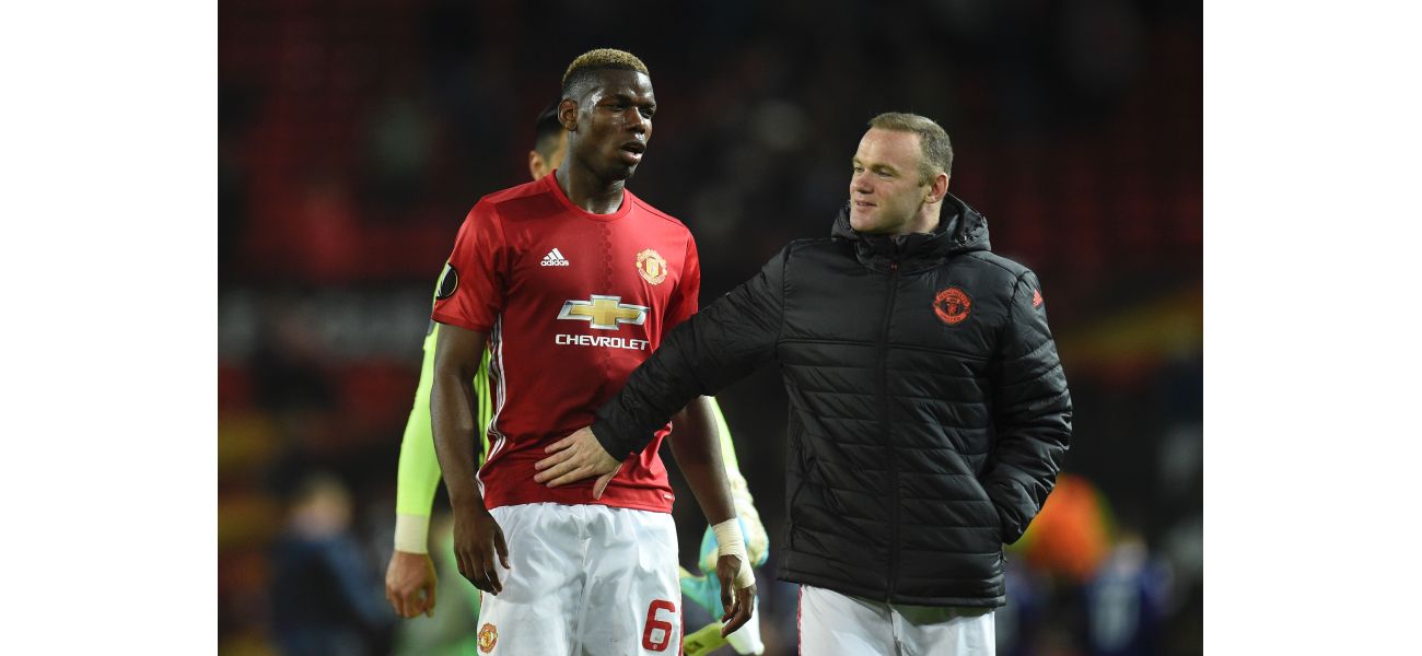 Pogba disputes Rooney's claims about Man Utd dressing room.