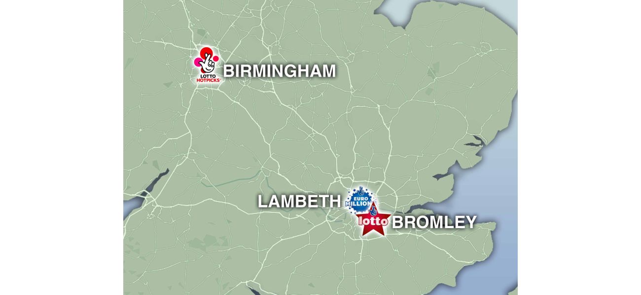Find out where unclaimed lottery prizes are with this map.