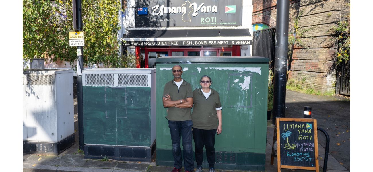 Grandmother battles for 12 years to remove five large boxes blocking her restaurant.