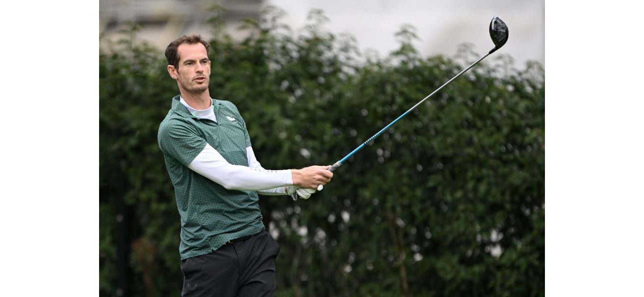 Andy Murray triumphantly claims golf title post-tennis retirement, promises more achievements in the future.