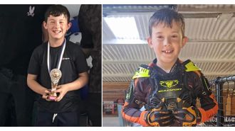 An 8-year-old boy was fatally shot while hunting rabbits on a farm.