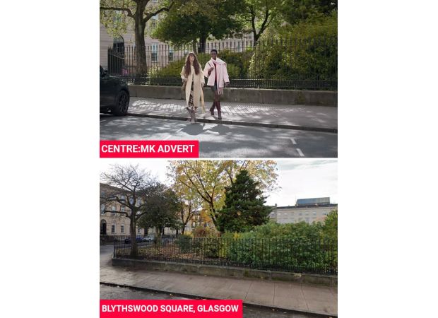 A recent ad for Milton Keynes tries to make the city appear alluring, but there's a catch - it's not actually about Milton Keynes.