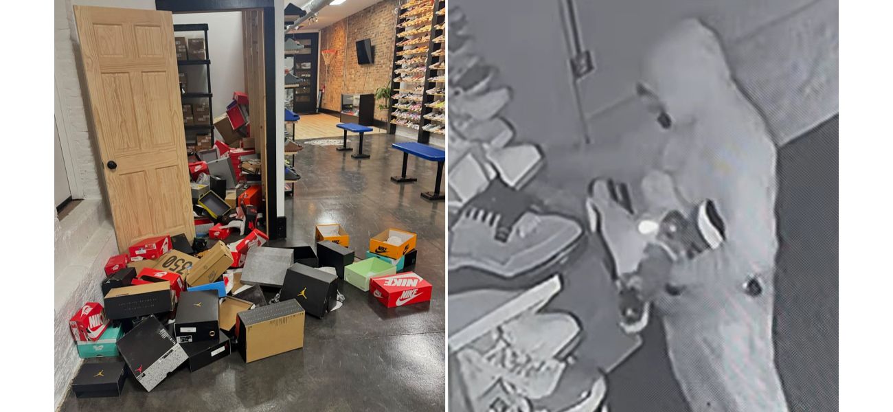 Baffling theft: 100 shoes stolen, only the right ones taken.