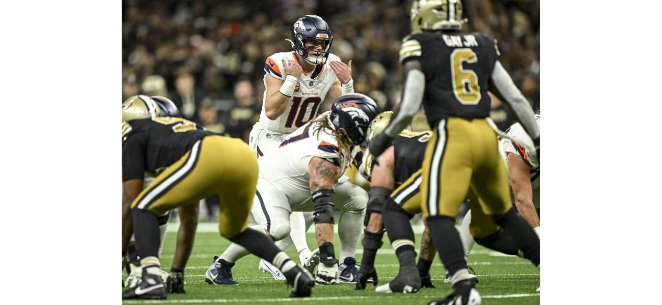 Nix shines as scrambling QB in Broncos' win against Saints.