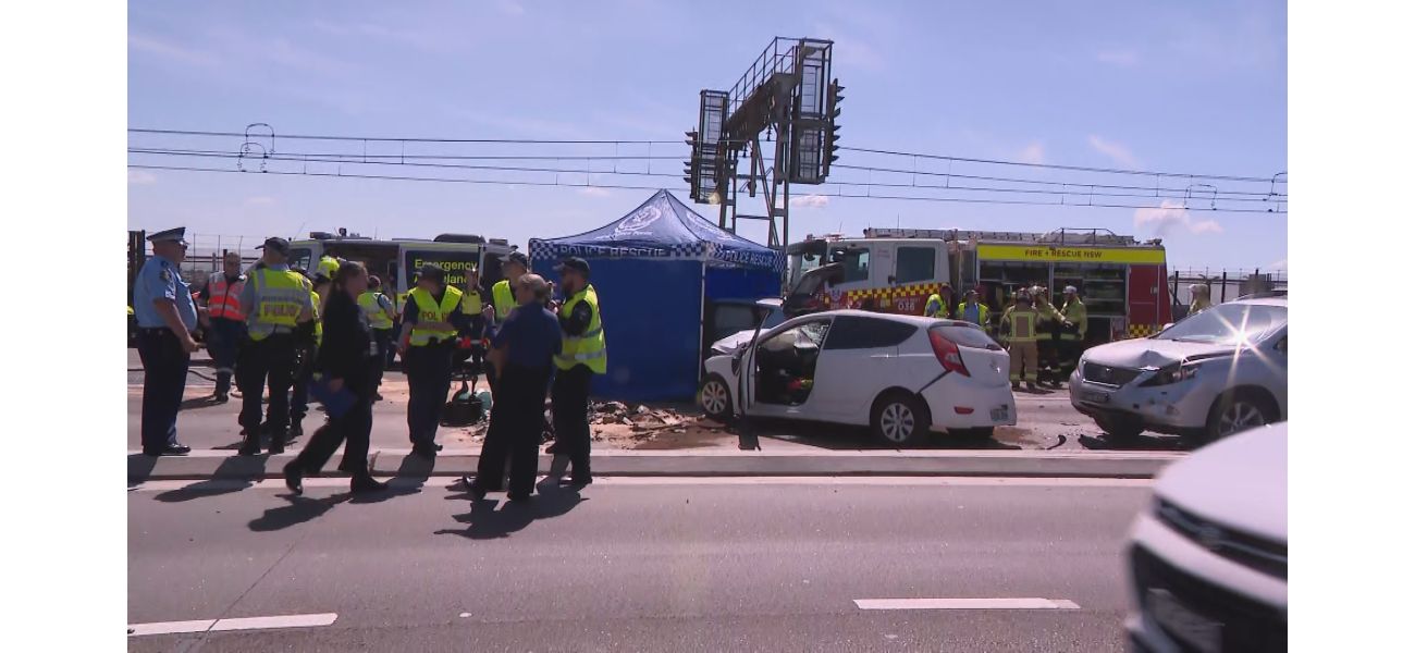 Biker accused of driving through bridge crash scene faces charges.