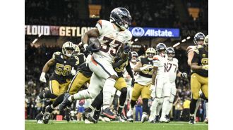 Denver Broncos dominate the New Orleans Saints 33-10 in week 7 of the NFL season.