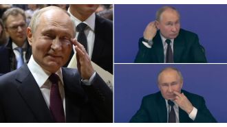 Putin experiences unexplained itching a day after Kremlin claims he is doing well.
