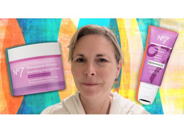 Did 7,000 menopausal women contribute to this skincare range's effectiveness?