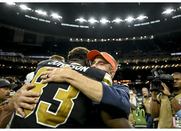 Sean Payton, coach of the Broncos, was thankful for his current position after a night honoring the team's history.