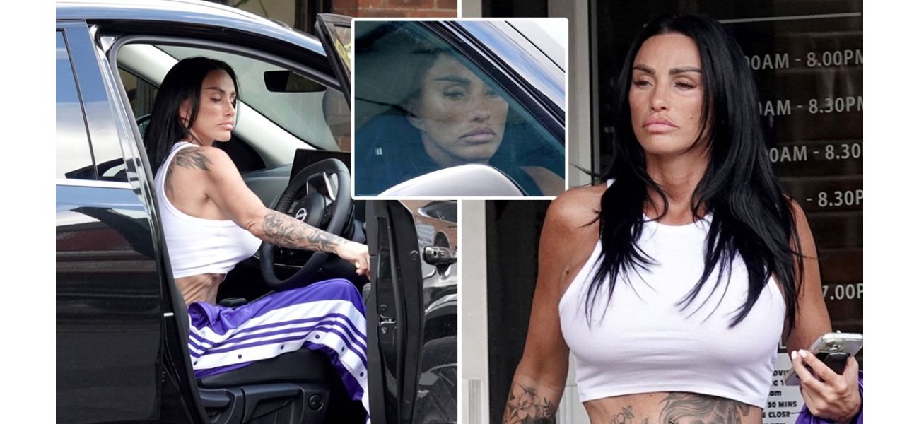 Katie Price resumes driving after 18-month ban.