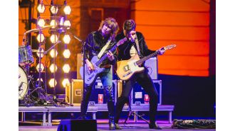 80s rock group causes controversy with perceived conceited message to their audience.