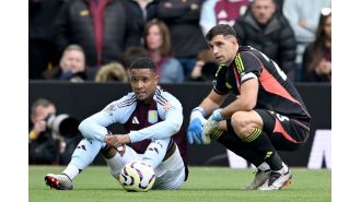 Aston Villa manager Unai Emery provides updates on the injuries of Ezri Konsa and Amadou Onana.