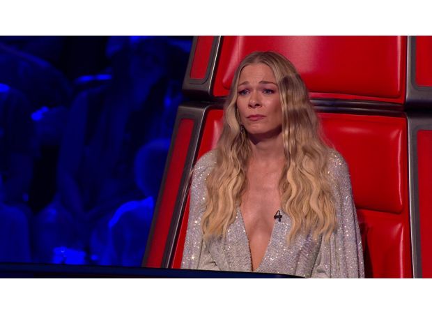 LeAnn Rimes was emotional on The Voice UK after a powerful performance.