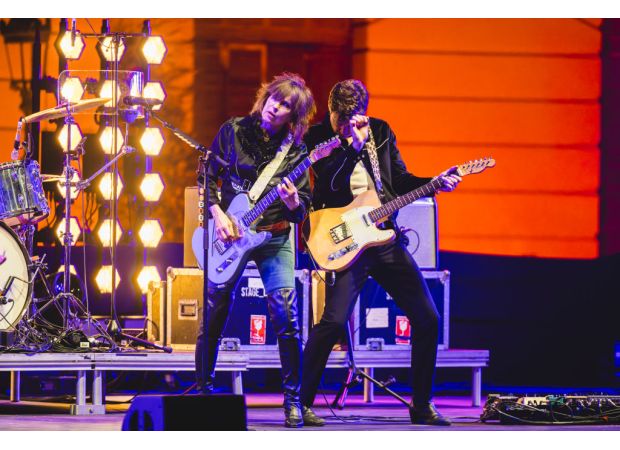 80s rock group causes controversy with perceived conceited message to their audience.