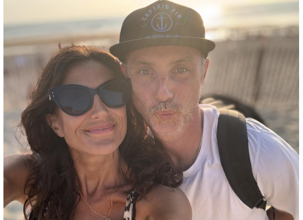 Celebrity couple shares romantic photo from vacation.
