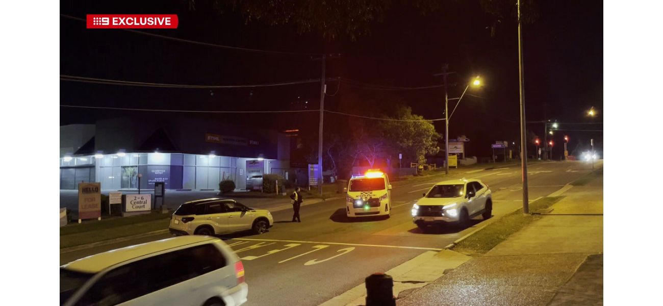 A man in Queensland was shot by police after a chase and stand-off.
