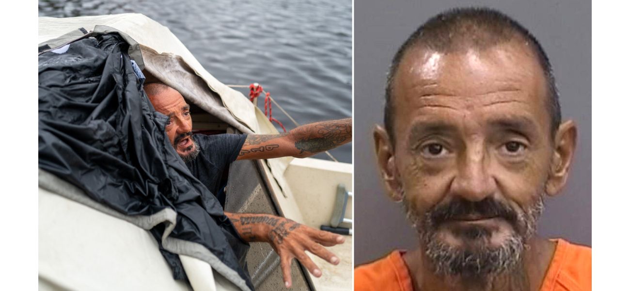 A man named Lieutenant Dan who defeated Hurricane Milton on his boat has been arrested for refusing to move it.